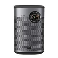 XGIMI - Halo+ 1080p HDR Smart Portable Projector with Harman Kardon Speaker, 2.5H Built-in Batter... - Large Front