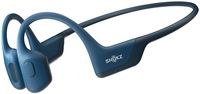 Shokz - OpenRun Pro Premium Bone Conduction Open-Ear Sport Headphones - Steel Blue - Large Front