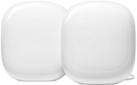 Google - Nest Wifi Pro 6e AXE5400 Mesh Router (2-pack) - Snow - Large Front