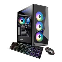 iBUYPOWER - SlateMR Gaming Desktop - AMD Ryzen 3 3100 - 8GB DDR4 Memory - AMD Radeon RX 550 - 500... - Large Front