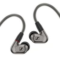 Sennheiser - Audiophile IE 600 Wired Passive Noise Cancelling In-Ear Earbuds - Gray - Large Front