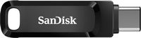 SanDisk - Ultra Dual Drive Go 512GB USB-A/USB-C Flash Drive - Black - Large Front
