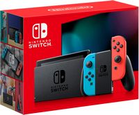 Nintendo - Switch with Neon Blue and Neon Red Joy‑Con - Multi - Large Front