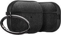Spigen - Urban Fit Case for Apple Airpods Pro (2nd generation) - Black - Large Front