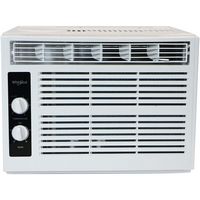 Whirlpool - 150 Sq. Ft 5,000 BTU Window Air Conditioner - White - Large Front