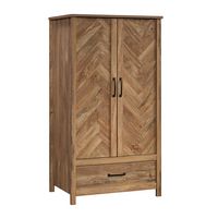 Sauder - Cannery Bridge Wardrobe Armoire - Sindoori Mango - Large Front