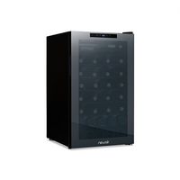 NewAir - 51-Bottle Wine Cooler with Mirrored Double-Layer Tempered Glass Door & Compressor Coolin... - Large Front
