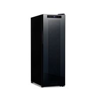 NewAir - 12-Bottle Wine Cooler with Mirrored Double-Layer Tempered Glass Door & Compressor Coolin... - Large Front