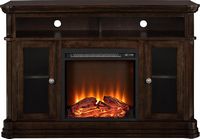 Ameriwood Home - Brooklyn Electric Fireplace TV Console - Espresso - Large Front
