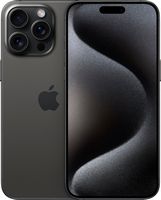 Apple - iPhone 15 Pro Max 256GB - Black Titanium (Verizon) - Large Front