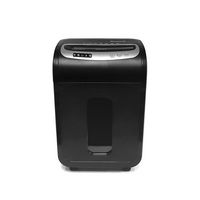 Honeywell - 12-Sheet Microcut Paper Shredder - Black - Large Front