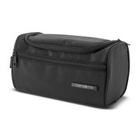 Samsonite - Companion Bags Unisex Top Zip Travel Kit - BLACK - Large Front