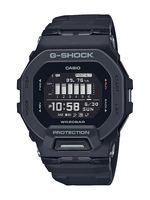 Casio - Men's G-Shock Power Trainer with Bluetooth Mobile Link 46mm Watch - Black - Large Front