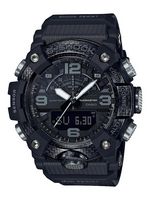Casio - Men's G-Shock Mudmaster Triple-Sensor Analog-Digital Mobile Link 51mm Watch - Black - Large Front