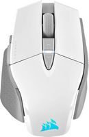 CORSAIR - M65 Ultra Wireless Optical Gaming Mouse with Slipstream Technology - White - Large Front