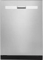 Whirlpool - Top Control Built-In Dishwasher with 3rd Rack and 51 dBa - Stainless Steel - Large Front