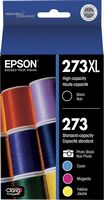 Epson - 273XL 5-Pack High-Yield Ink Cartridges - Black/Photo Black/Cyan/Magenta/Yellow - Large Front