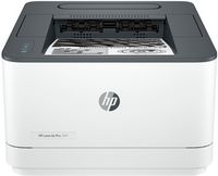 HP - LaserJet Pro 3001dw Wireless Black-and-White Laser Printer - White - Large Front
