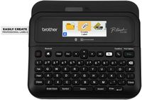 Brother - P-touch PT-D610BT Wireless Label Printer - Black - Large Front