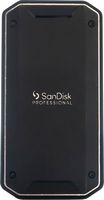 SanDisk Professional - PRO-G40 SSD 1TB External Thunderbolt 3 and USB-C NVMe Portable SSD - Black - Large Front