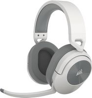 CORSAIR - HS Series HS55 Wireless Gaming Headset for PC, PS5, and Mobile - White - Large Front