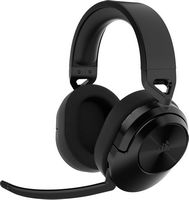 CORSAIR - HS Series HS55 Wireless Gaming Headset for PC, PS5, and Mobile - Carbon - Large Front