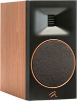 MartinLogan - Motion B10 2-Way Bookshelf Speaker with 5.5” Midbass Driver (Each) - Walnut - Large Front