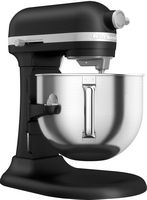 KitchenAid - 5.5 Quart Bowl-Lift Stand Mixer - Black Matte - Large Front