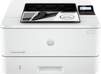 HP - LaserJet Pro 4001dw Wireless Black-and-White Laser Printer - White - Large Front