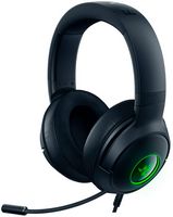 Razer - Kraken V3 X Wired Gaming Headset for PC, Mac, and Playstation 4 - Black - Large Front