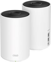 TP-Link - Deco W7200 AX3600 Tri-Band Mesh Wi-Fi 6 System (2-Pack) - White - Large Front