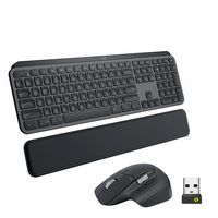 Logitech - MX Keys Combo for Business Full-size Wireless Keyboard and Mouse Bundle for Windows/Ma... - Large Front