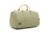 PKG - Bishop 42L Recycled Duffle Bag - Green/Light Tan - Large Front