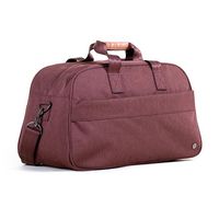 PKG - Westmount 26L Recycled Duffle Bag - Rum Raisin/Tan - Large Front