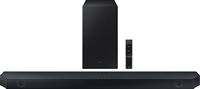 Samsung - HW-Q60C 3.1 Channel Q-Series Soundbar with Wireless Subwoofer, Dolby Atmos and Q-Sympho... - Large Front