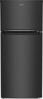 Whirlpool - 16.3 Cu. Ft. Top-Freezer Refrigerator - Black - Large Front