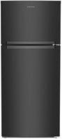 Amana - 16.4 Cu. Ft. Top-Freezer Refrigerator - Black - Large Front