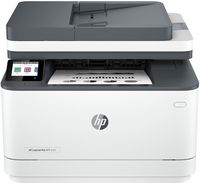 HP - LaserJet Pro MFP 3101fdw Wireless Black-and-White All-in-One Laser Printer - White - Large Front