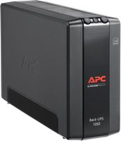 APC - Back-UPS Pro 1050VA Tower UPS - Black - Large Front