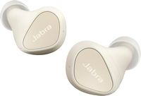 Jabra - Elite 4 True Wireless Noise Cancelling In-ear Headphones - Light Beige - Large Front