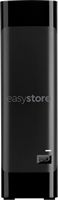 WD - easystore 22TB External USB 3.0 Hard Drive - Black - Large Front