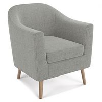 Simpli Home - Thorne Accent Chair - Classic Grey - Large Front