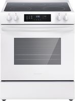 Frigidaire - 5.3 Cu. Ft. Freestanding Electric Range - White - Large Front