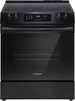 Frigidaire - 5.3 Cu. Ft. Freestanding Electric Range - Black - Large Front