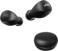 JVC - True Wireless Headphones - Black - Large Front