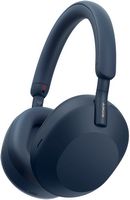 Sony - WH1000XM5 Wireless Noise-Canceling Over-the-Ear Headphones - Blue - Large Front