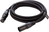 Elgato - 10' XLR Microphone Cable - Black - Large Front