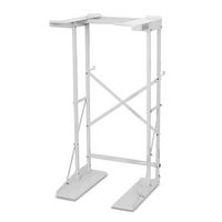 Black+Decker - BWDS Laundry Stacking Rack Stand for Washer and Dryer - White - Large Front