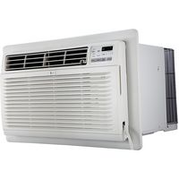 LG - 530 Sq. Ft. 11,500 BTU In Wall Air Conditioner with Remote - White - Large Front