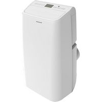 Amana - 450 Sq. Ft. Portable Air Conditioner with 9,500 BTU Heater - White - Large Front